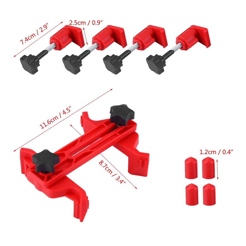 5pcs Car Dual Cam Clamp Camshaft Lock Holder Kit Engine