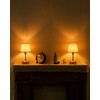 UMEXUS 9.8'' Small Cordless Table Lamp, 5200mAh Battery Operated Touch