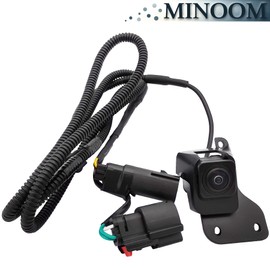 MINOOM 23146157 Rear View Backup Parking Camera Replacement for Chev y Silverado, Sierra 1500 07-13, G M C Sierra 2500 HD 3500 HD 11-14 Part No.#20837341丨20986601