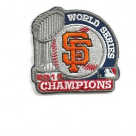 NEW 3 INCH SAN FRANCISCO GIANTS 2014 CHAMPIONS IRON ON PATCH FREE SHIP