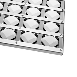 Folocy 17.875" Grill Heat Plates BBQ Grill Briquette Tray, Stainless Steel Heat Shield Flame Tamer with 84 Ceramic Briquettes for Alfresco ALX2-30C, ALX2-42C, ALX2-42RFG, ALX2-56, ALX2-56BFG