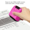 Plus Guard Your ID Wide Roller Stamp, Pink