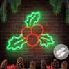 Christmas Neon Signs for Wall Decor USB Operated Neon Art