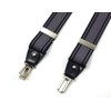 Peace Kobo Suspenders 2-Way 1.4 inches (35 mm) Herringbone Pattern,