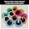 TVSVKWE 6 Pieces Of Small Flower Sunglasses, Creative Design Glasses,