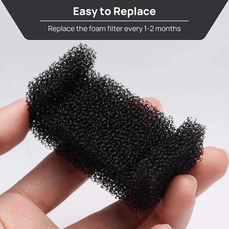 iPettie Replacement Sponge Filter for Neverland Cat Water Fountain with