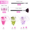 24Pcs Nail Glitter Powder, Nail Art Sequins Holographic Glitters, Cosmetic