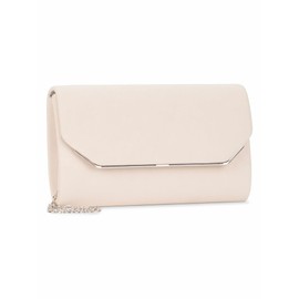 Tamaris Clutch TAS Amalia 30451 Women's Handbags Plain, Cream 470, Elegant