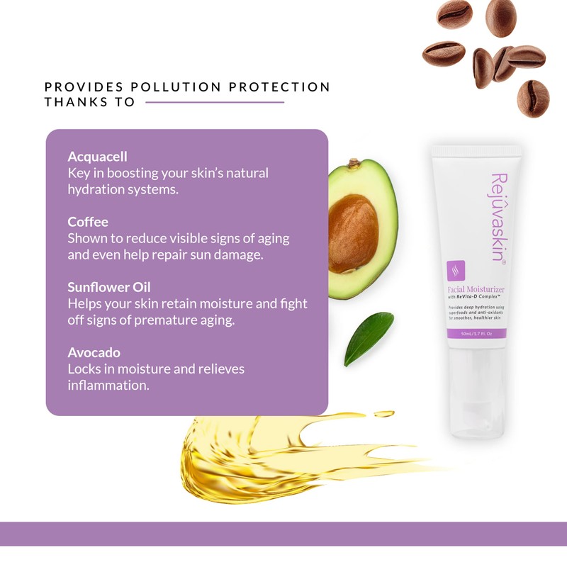 Rejuvaskin Facial Moisturize with ReVita-D Complex