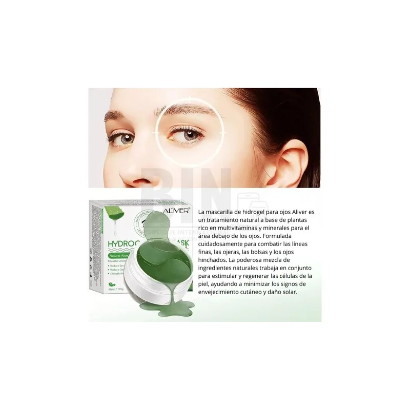 Parches Para Ojos Bolsas Ojeras Hidrata Humecta Antiarrugas