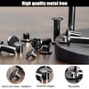 Chicago Binding Screws Set, 110 Pieces Chicago Screws, Stainless Steel