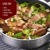 LOLYKITCH Tri-Ply Stainless Steel 10 Inch Non-Stick Sauté Pan with
