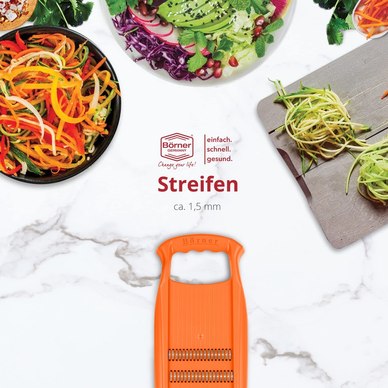 Börner Original Roko Powerline - Vegetable and Fruit Slicer Julienne