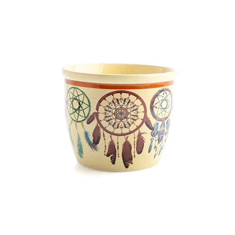 Dreamcatcher Ceramic Smudge Bowl Incense Burner from Wild Scents