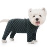 Dog Fleece Onesie for Cold Winter, Stretchy Dog Winter Bodysuit