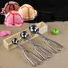 Ice Cream Disher Ice Cream Spoon Stainless Steel Clean Convenient