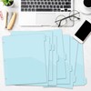 5 tab dividers for 3 Ring Binder with Pockets, Plastic