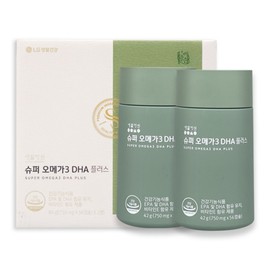 Living Garden Super Omega 3 DHA Plus Increased Dosage Plan 16 weeks worth, 1 set, 112 tablets / 생활정원 슈퍼 오메가3 DHA 플러스 증량 기획 16주분, 1세트, 112정