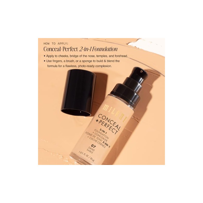 Milani | Base de Maquillaje Pigmentada 2 en 1 con