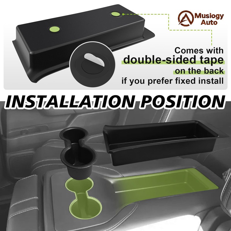 Muslogy Compatible with 2023-2025 2026 Honda Pilot Accessories Second Row
