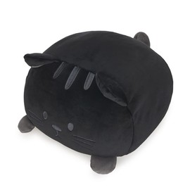 balvi Kissen Kitty Schwarz In Katzenform Flauschig und weich Polyester