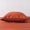 Ruccit Pillowcases 2 Pack Burnt Orange Pillowcases Soft Brushed Microfiber