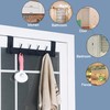 SKOLOO Over The Door Hook - 6 Hooks, No Assembly