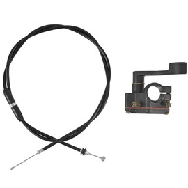 Trkimal 7/8'' 22mm Metal Thumb Throttle Cable Accelerator Handle Assembly for Chinese 50cc 70cc 90cc 110cc 125cc 250cc ATV Quad Go Kart TaoTao Pit Bike
