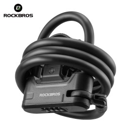 ROCKBROS Scooter U Lock w/1.1m Cable-Compact Portable Passwords Cable Lock