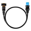 For Garmin 8-Pin Xdcr to 12-Pin Sounder Adapter Cable Fits