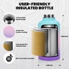 RAYMYLO Insulated Water Bottle 64 oz, Triple Wall Vacuum Stainless