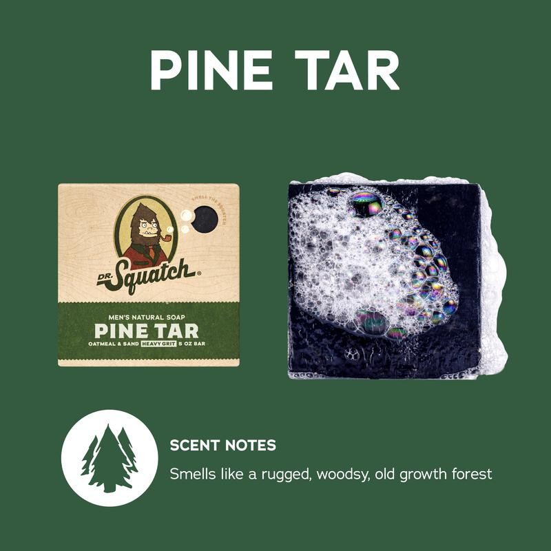3-Pack of Dr. Squatch Natural Soap Best Sellers (w/ FREE
