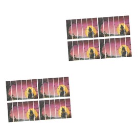 Operitacx 2sets Anxiety Relief Items Reusable Anxiety Sensory Stickers for Anxiety Sensory Stickers Decorative Pressure Relief Decals 24sheets*2