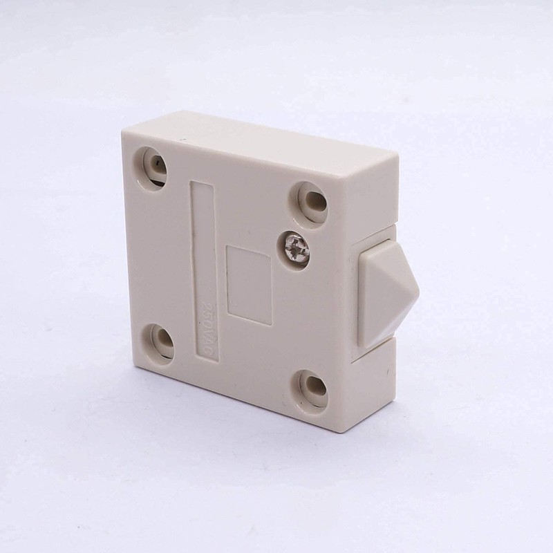 Svapo 2Pcs White Wardrobe Touch Switch Cabinet Lamp Switch Normally