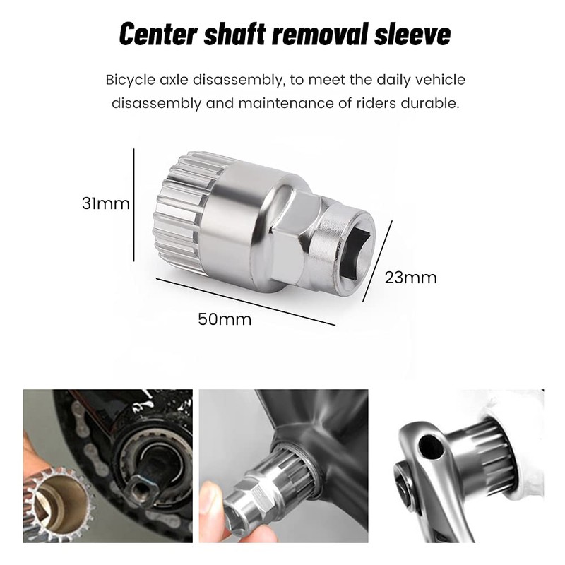 Bicycle Cassette Removal Tool, XiXiRan Bicycle Repair Tool, Disassembly Tool