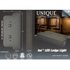 Unique Lighting Systems IS6-30K-140L-BK-F Elements Series Iso Bronze Ledge Light