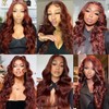20 22 24 Inch DiexrLamx Hair Copper Bundles Reddish Brown