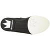 Brunswick Vapor Mens Bowling Shoe White/Black, 9.5