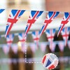 Union Jack Flags Bunting Banner with 30pcs Triangular British Flag,10m/32.8ft