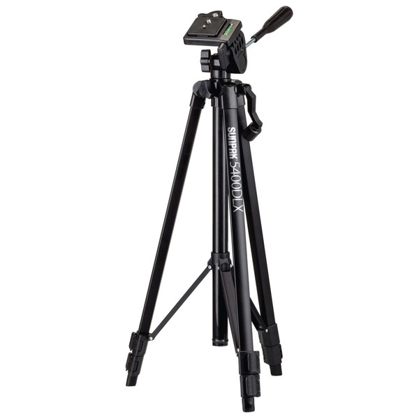 SUNPAK 620-504DLX Traveler1 50-Inch Tripod for Compact Camera, Smartphones, and