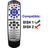 Amtone Replacement Remote Control for Dish Network 20.1 IR Satellite