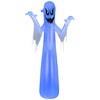 Gemmy Giant Airblown Inflatable Spooky Ghost with Flickering Light, 12