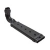 Amerimax StealthFlow 4.75 in. H x 7.25 in. W x 38 in. L Black Vinyl K Downspout Extension