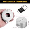 PATIKIL Outdoor Faucet Lock Gate Valve Locking Device Prevent Water