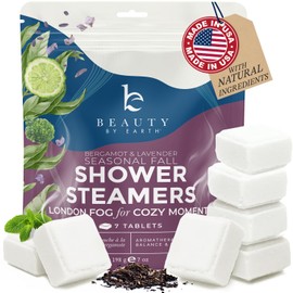Lavender Shower Steamers Aromatherapy – USA Made with Bergamot Essential Oil, Relaxation Gifts for Women & Men, Self Care Spa Day Essentials, Stress Relief & Relaxing Calming Pamper Gifts
