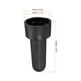 PATIKIL E26 Lamp Shade Socket Ring Removal Tool, 2 Pack Medium Base Threaded Shade Holder Rings Replacement Tool
