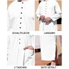 YAOHUOLE Men's Kaftan V-Neck Long Sleeve Kaftan Men's Long Button