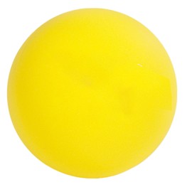 PU Ball Light Weight Fun Bouncy Mute Soft Ball Soft Sponge Bouncy Baby Ball for Home School Playground Yellow