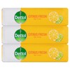 Dettol Bar Soap Citrus Fresh 3 x 100g, 312 grams