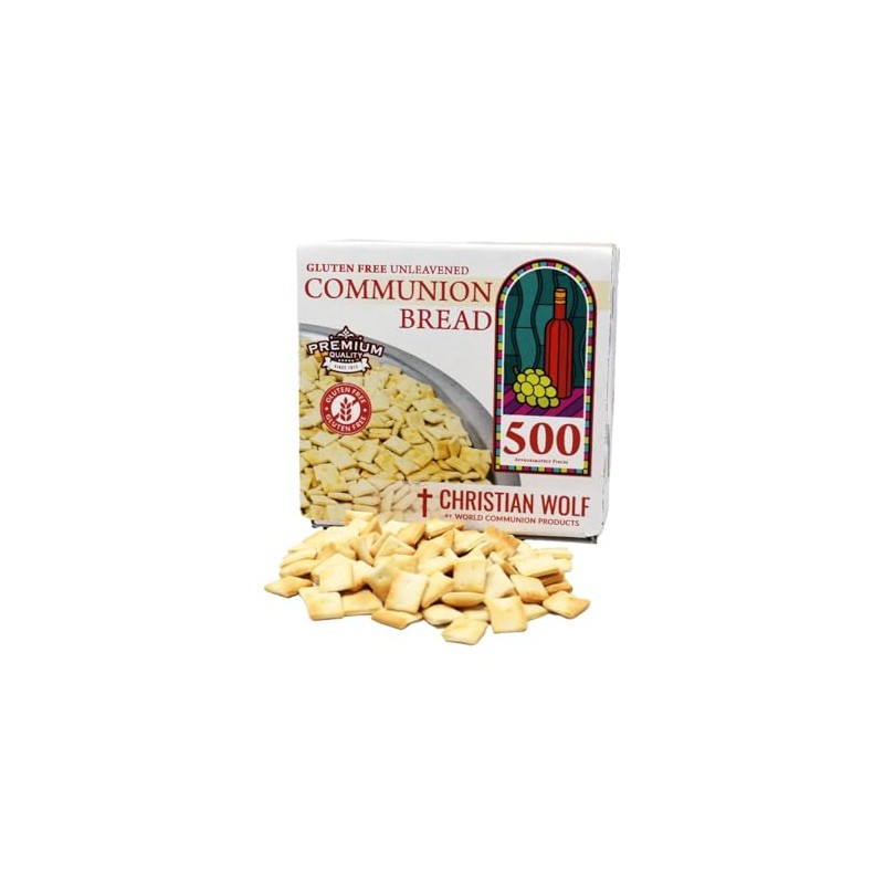 Unleavened Gluten Free Bread for Communion (500 pieces)